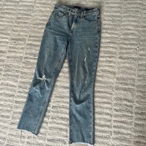 Banana Republic High Rise slim jeans